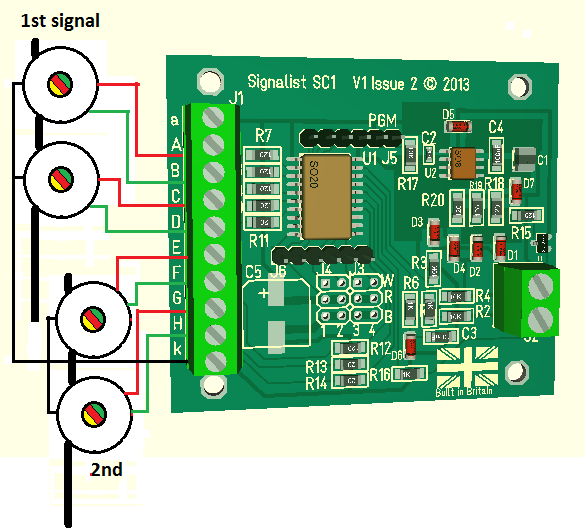 Great western twin head searchlight signal wiring diagram